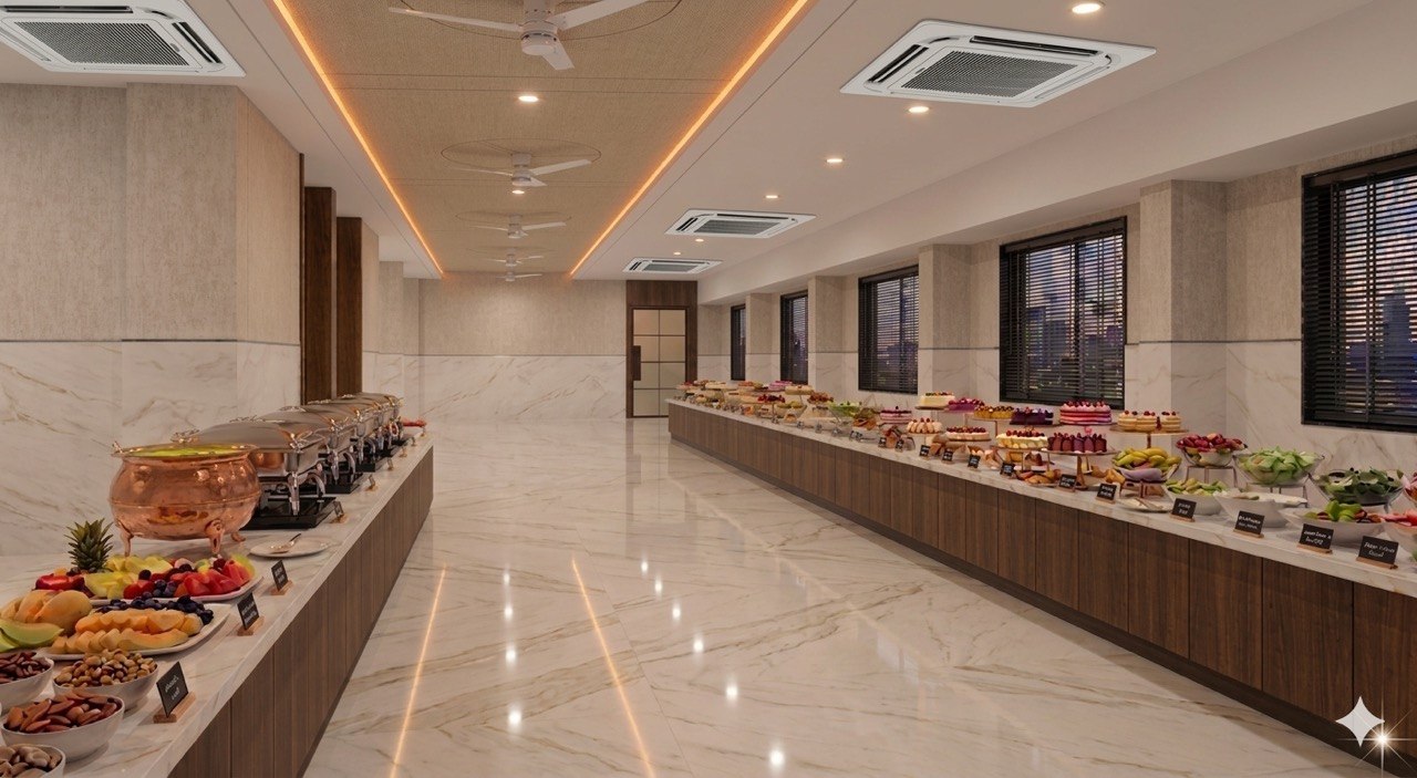 Swastik Resort Buffet Presentation